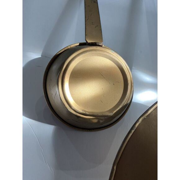 Vintage Copper Sauté Pan W/ Metal Long Handle-set of‎ 2 - Picture 6 of 6